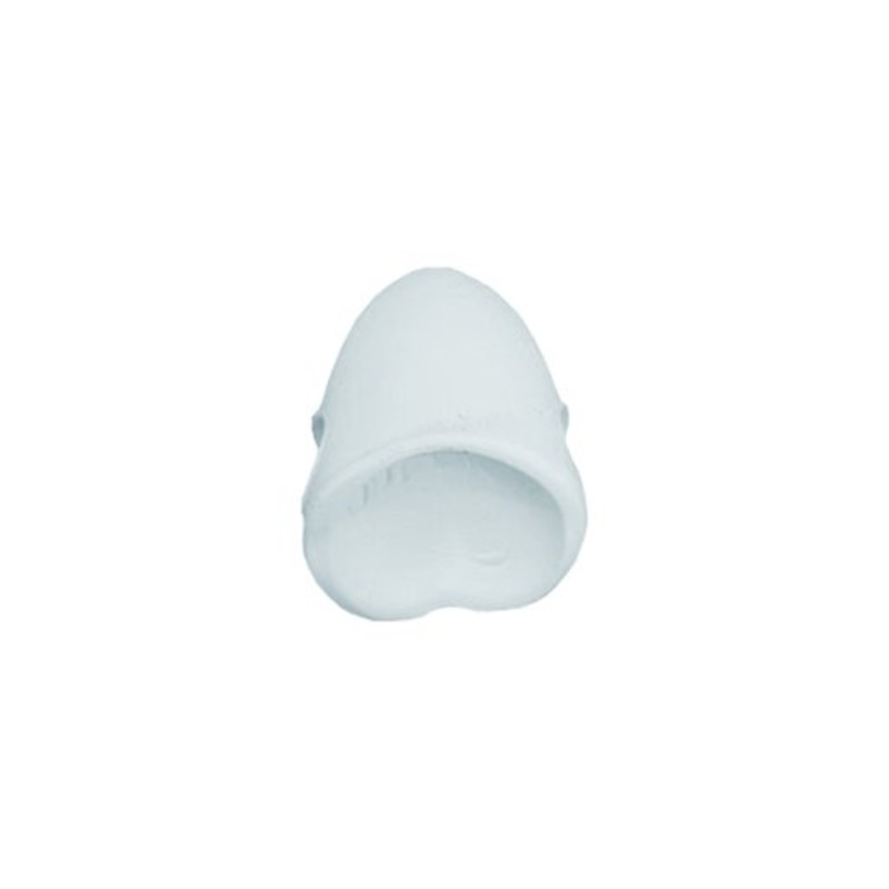 Surface Seducer Double Barrel Popper & Slider Body – White – XS – #8 Hook