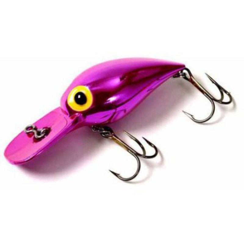 Brad’s Little Wigglers Crank Bait Metallic Pink