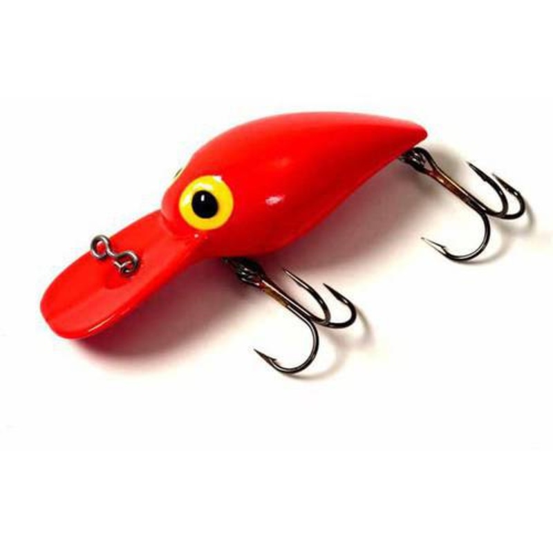 Brad’s Mag Wigglers Crank Bait Fluorescent Red