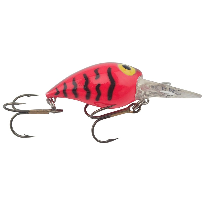 Brad’s Wiggler Color Red Tiger (UV) Size 2 1/4 in