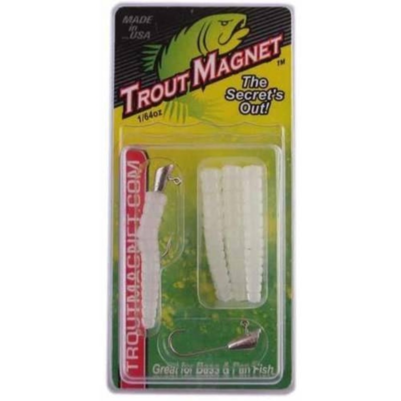 Leland Trout Magnet Replacement Jig Heads – 9 Piece Pack Glow in the Dark