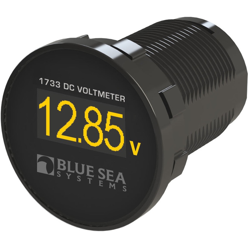 S BS-1733 1.6 in. DC Mini OLED Voltmeter Gauge