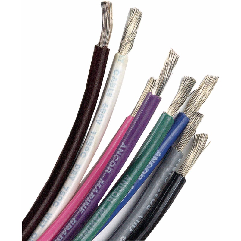 ANCOR 188003 Black 10 AWG Tinned Copper Wire – 8