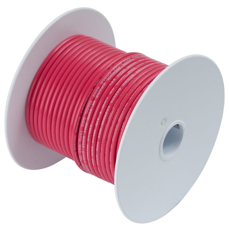 ANCOR 188803 Red 10 AWG Tinned Copper Wire – 8