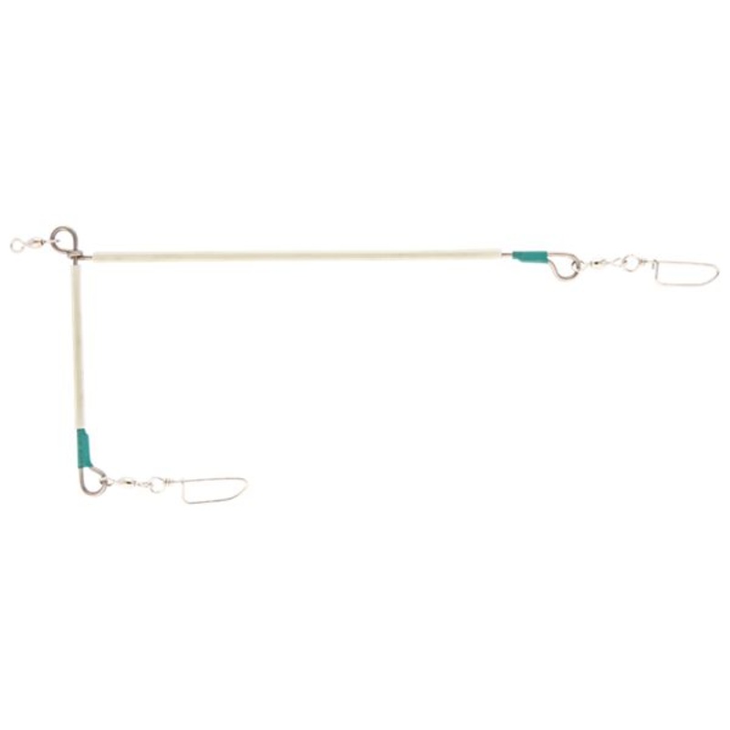 Beau Mac Halibut Spreader Bar – 12″ X 6″ – Glow