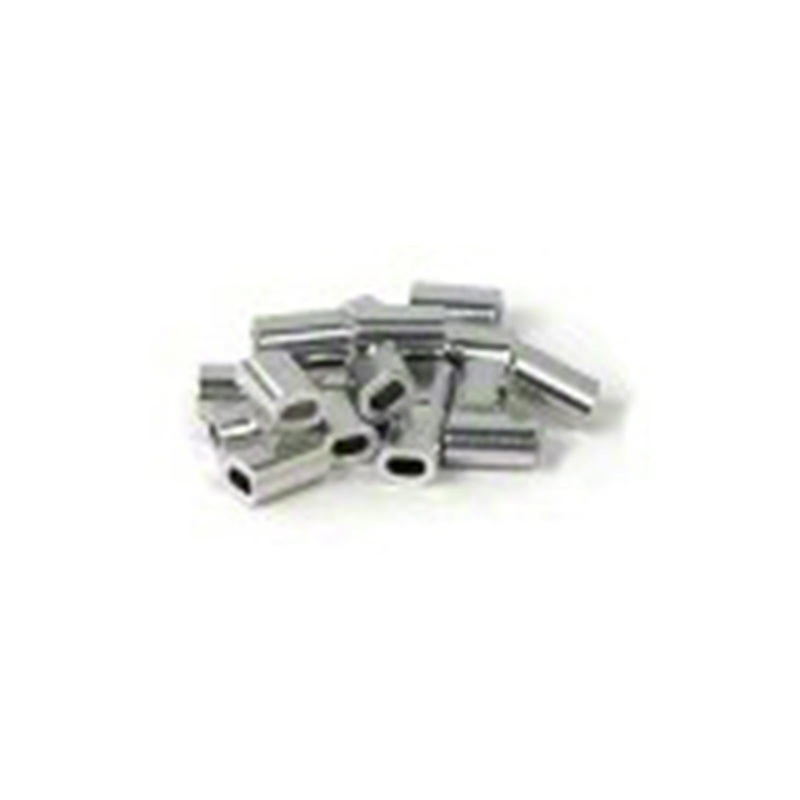 Billfisher Aluminum Single Sleeve 50-60Lb 25Pk .8AL-25