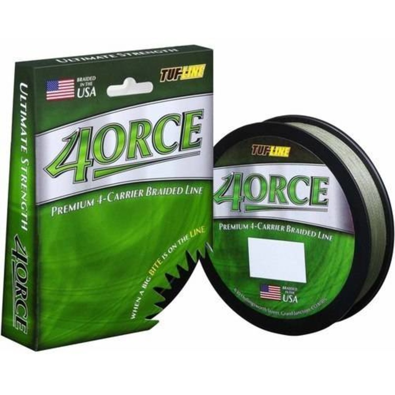 Tuf-Line 4orce Braided Line – 80 Lb. – 300 Yards