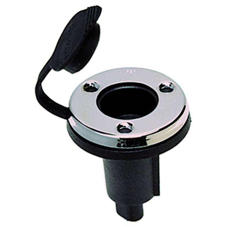 Locking Collar Pole Light Mounting Base – 2 Pin – Round – 1045P00DP