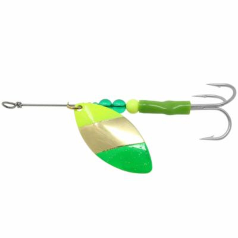 XXB Poulsen Cascade Wise Guy Single Blade Spinner – Frosted Pink Rainbow