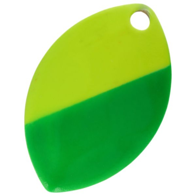 Yakima Bait Mulkey Spinner Blades – 1-1/8″ – Chartreuse/Fluorescent Green