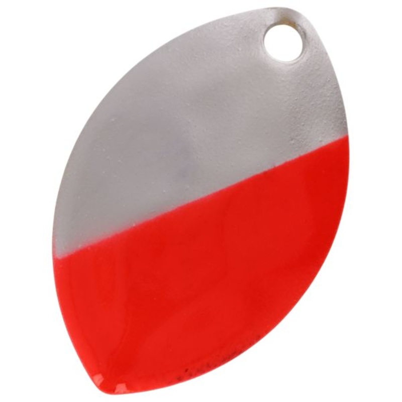 Yakima Bait Mulkey Spinner Blades – 1-1/8″ – White/Red