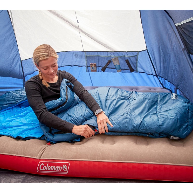 Coleman Tidelands 30 Degree Mummy Sleeping Bag – Blue