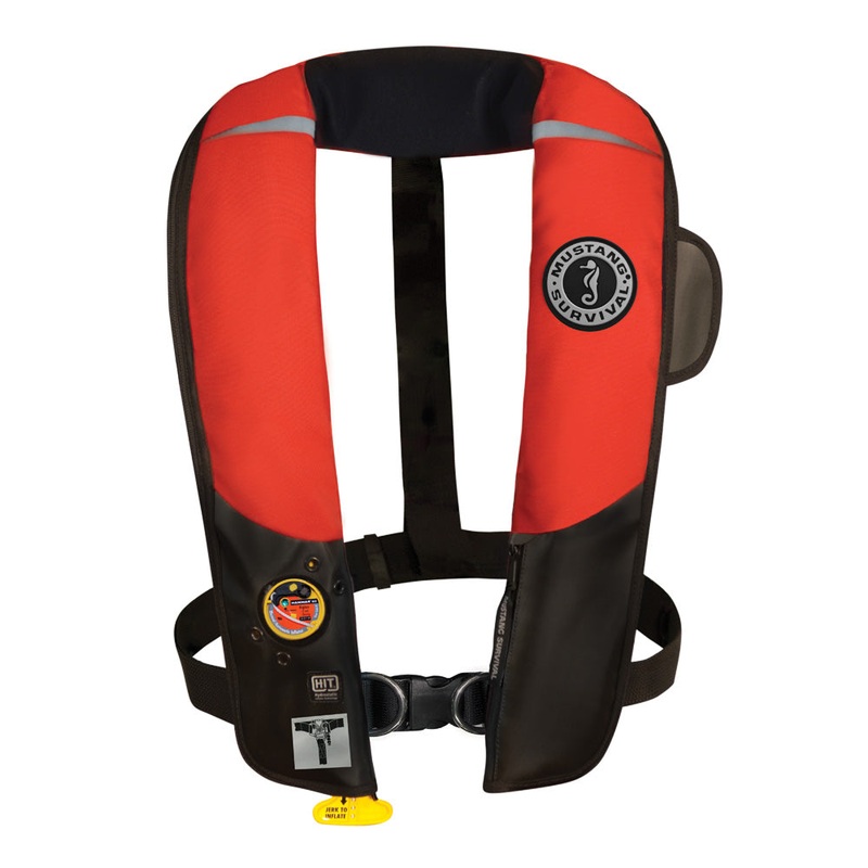 Mustang Survival HIT Hydrostatic Inflatable PFD with Sailing Harness