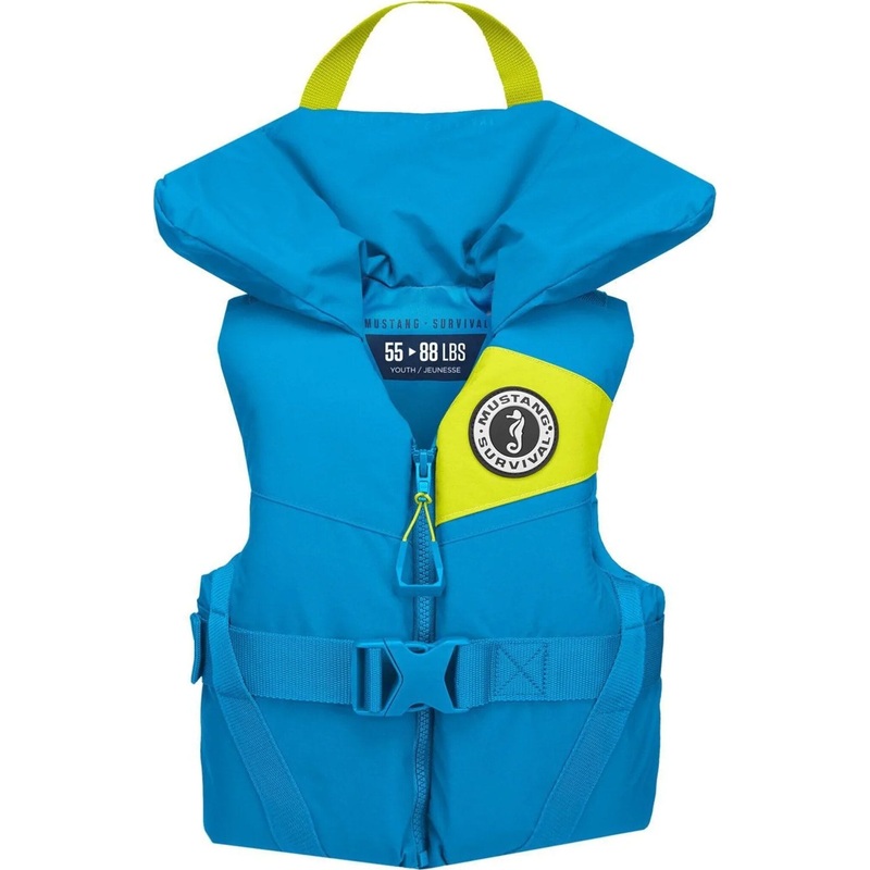 Mustang Survival Youth Lil Legends Foam Vest Azure