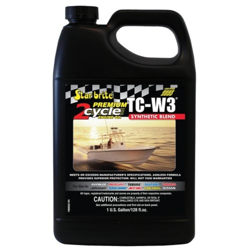 STAR BRITE Premium 2-Cycle Engine Oil TC-W3 – 1 GAL (19000)