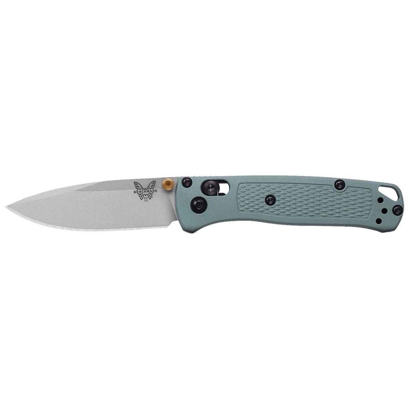 Benchmade Mini Bugout 2.82″ Drop Point Folder Sage Green