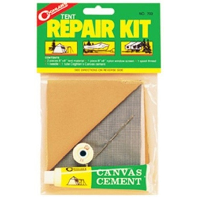 Coghlan’s Gray Tent Repair Kit 6.625 in. H X 8 in. W X 8 in. L 1 Pk