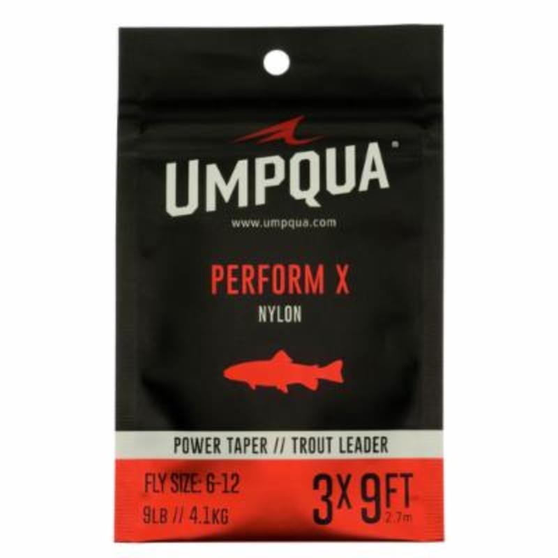 Umpqua Perform X Power Leader – 7.5ft 1pk – 5x