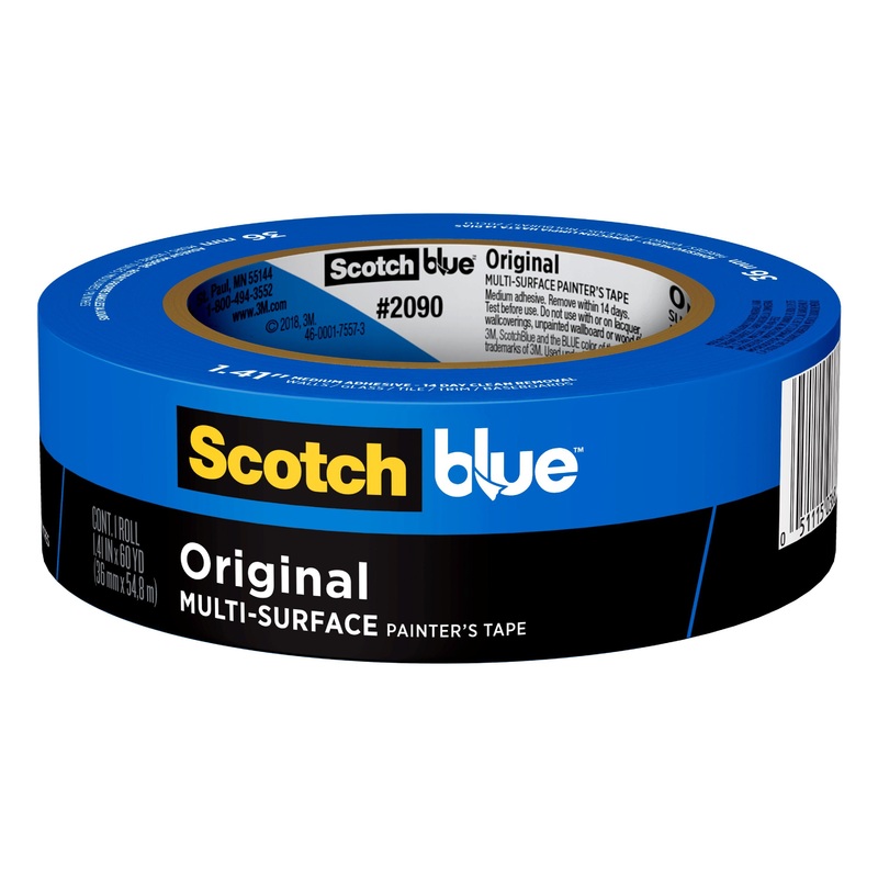 3M ScotchBlue 1.41 in. X 60 Yds. Original Multi-Surface Painter’s Tape