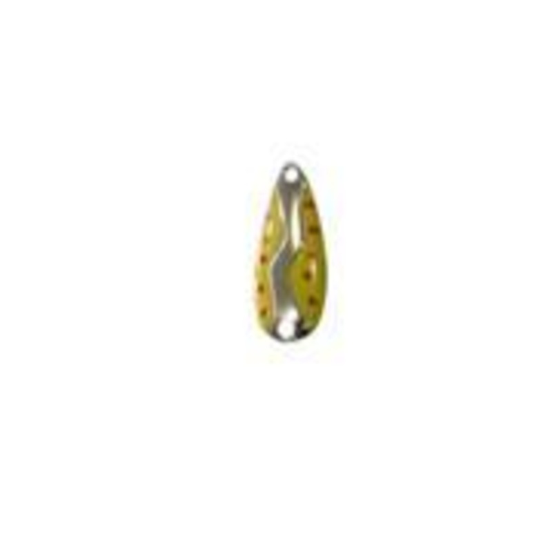 Acme Kamlooper Spoon – Yellow / Red Dot / Nickel