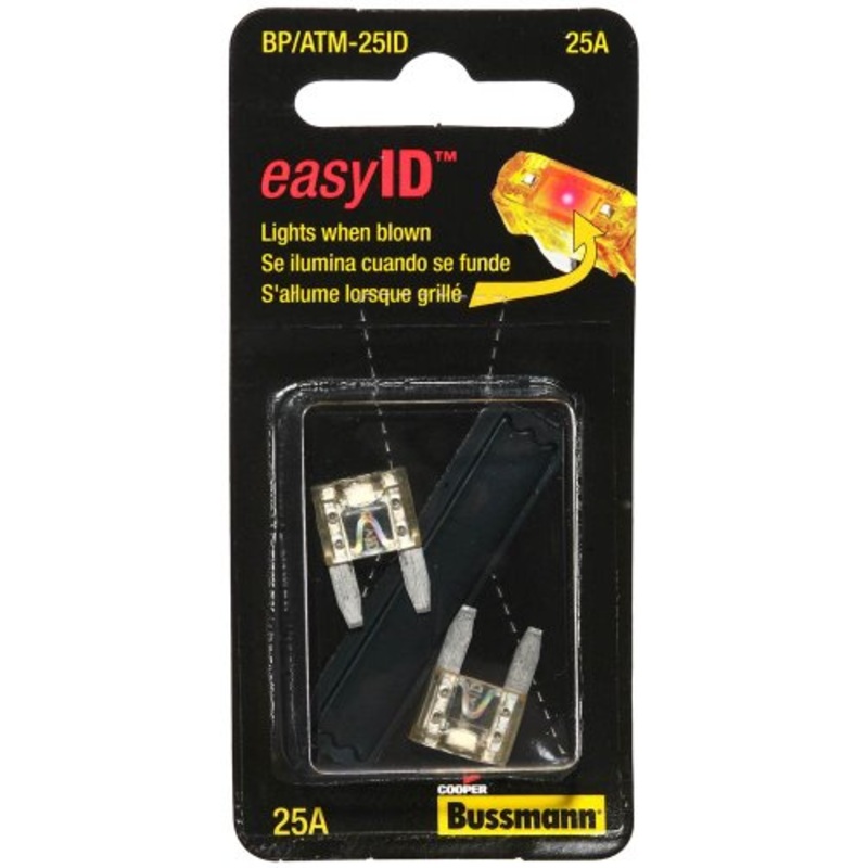 BPATM10ID Illuminating Fast-Acting Automotive Mini Blade Fuses Pack – 2
