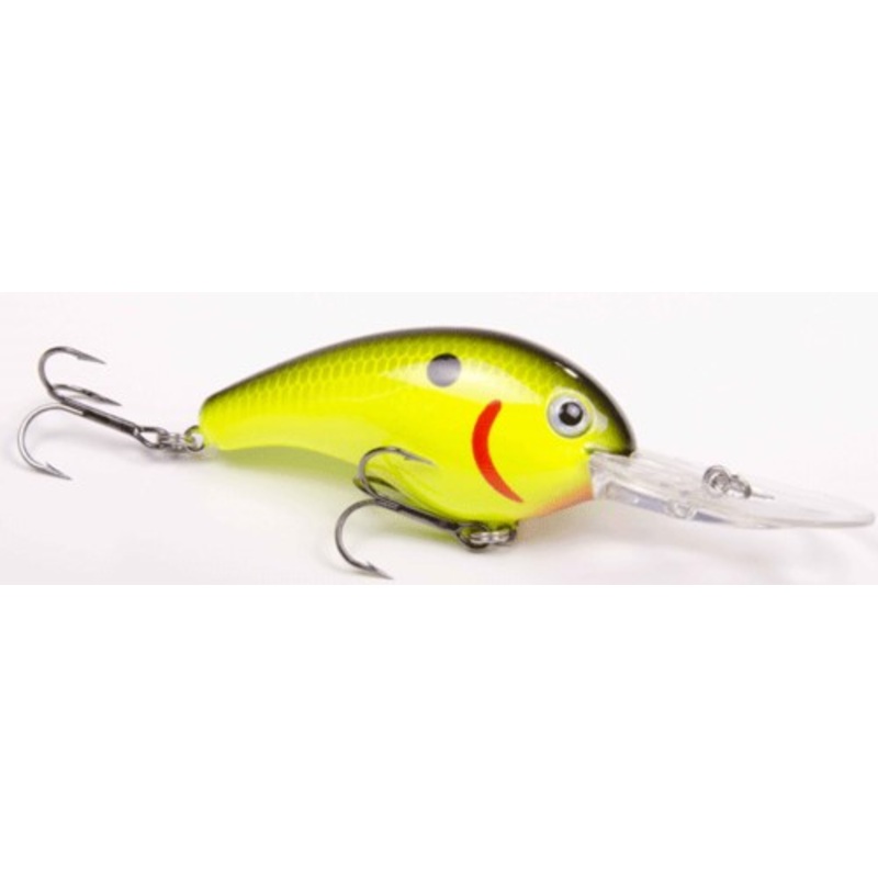 Strike King Pro Model 5XD Crankbait – Black Back Chartreuse
