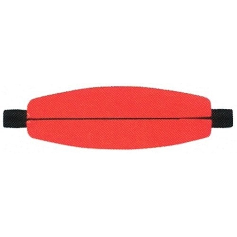 Comal Floats Foam Slotted Cigar Float 3in Red 100/bg C300SR by Comal Floats