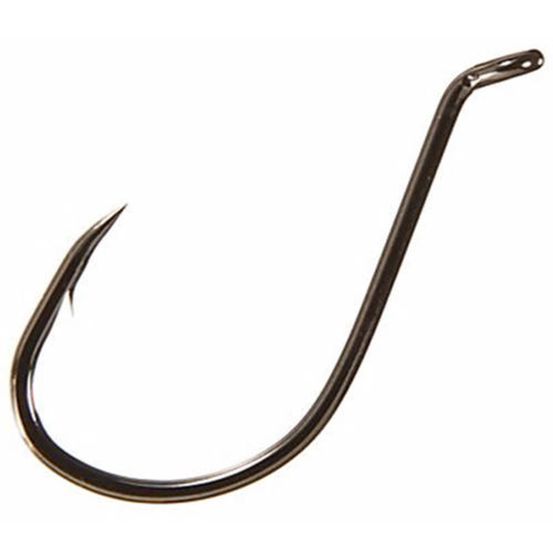 Eagle Claw Octopus Style Long Shank Offset Up Eye Forged TroKar Hooks