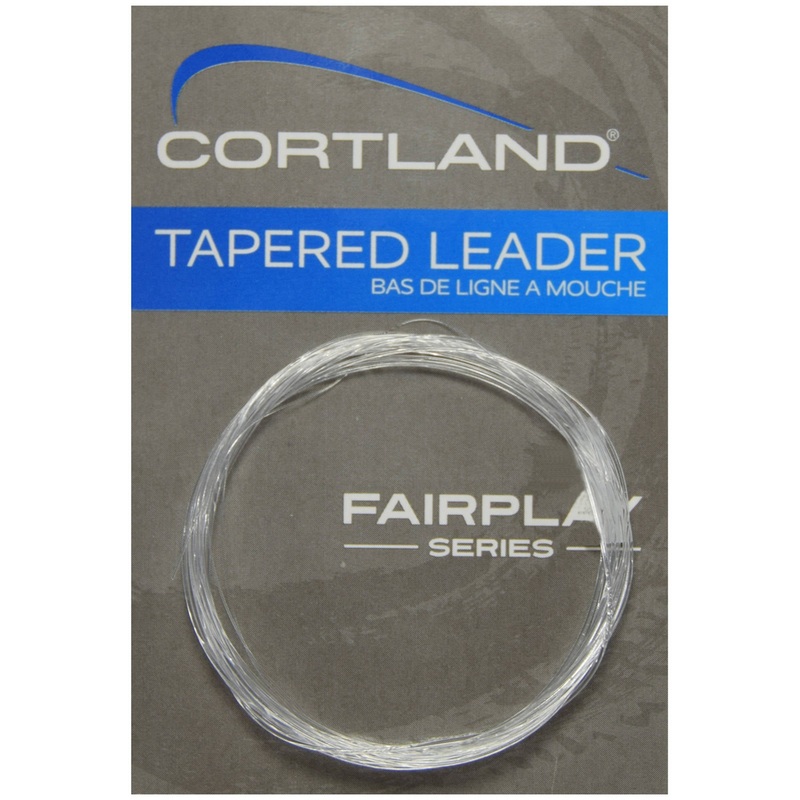 Cortland Fairplay 7.5  Tapered Leader  No Loop  2X  9-Pound Test  605176