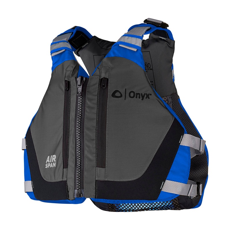 Onyx Airspan Breeze Life Jacket – XS/SM – Blue