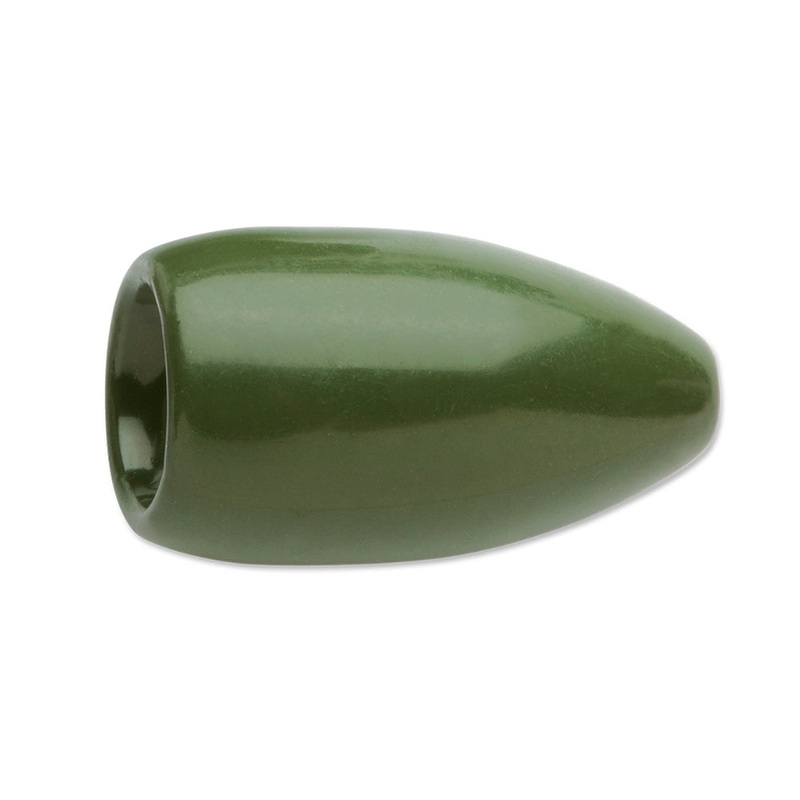 VMC Tungsten Flippin’ Weight – 3/8oz – Green Pumpkin