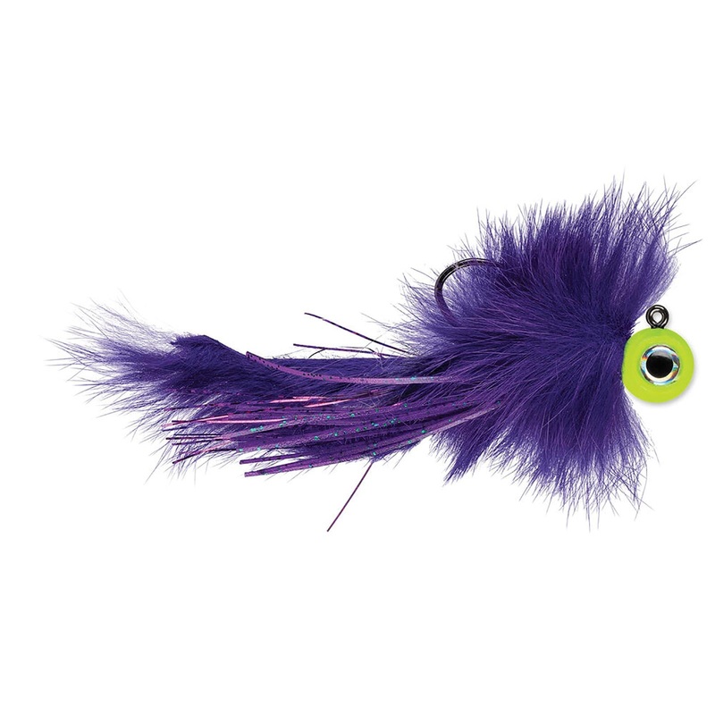 VMC Twitchin’ Jig | Glow Intruder UV; 1/2 Oz.