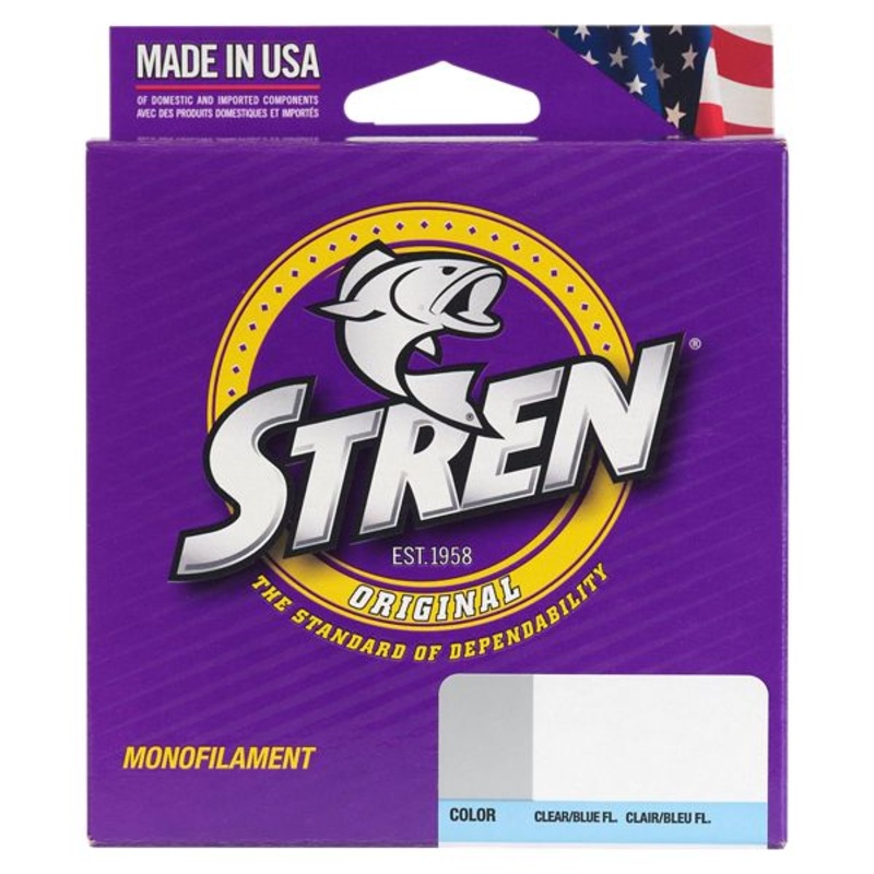 1556059 8 Lbs X 330 Yard Original Fishing Line Clear & Blue