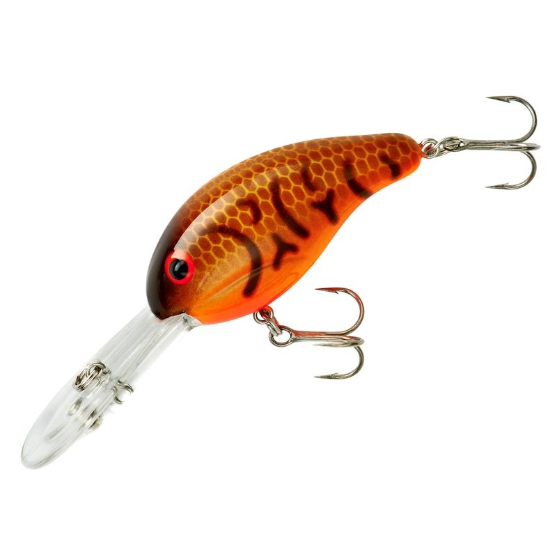 B300-04 Bandit Double Deep Diver 0.25 – Crawfish-Orange Belly