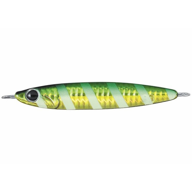 Daiwa Zakanana Jig – 60G – Zebra Glow Green Gold