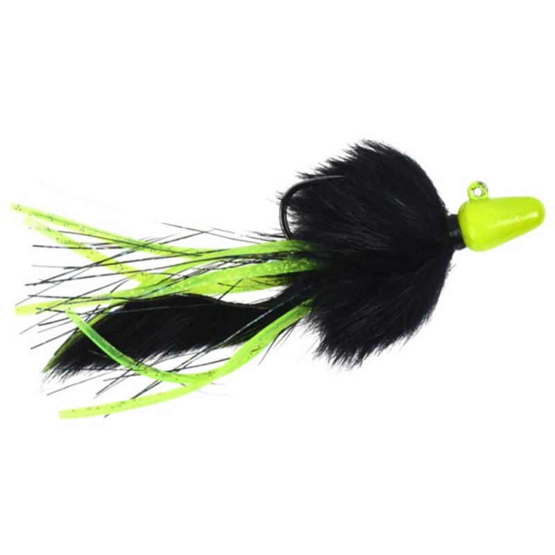 Yakima Bait Twitcher Jig – 3/8 Oz. – Chartreuse/Black