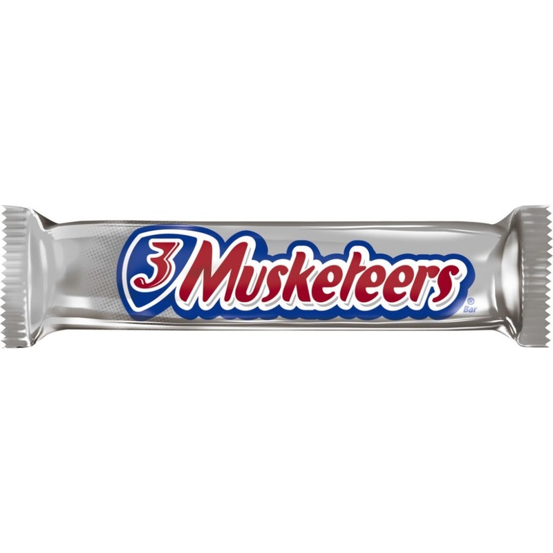 3 Musketeers Chocolate Candy Bar Full Size – 1.92 Oz