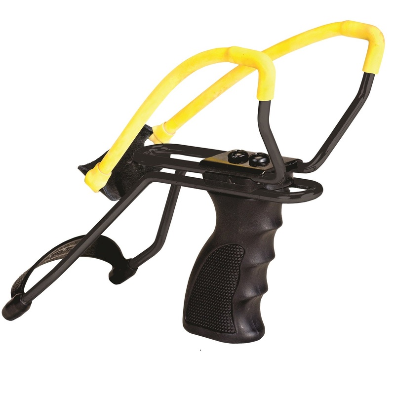 DAISY 988153-442 P51 Slingshot Kit Model 8153 Yellow Black 8 Inch