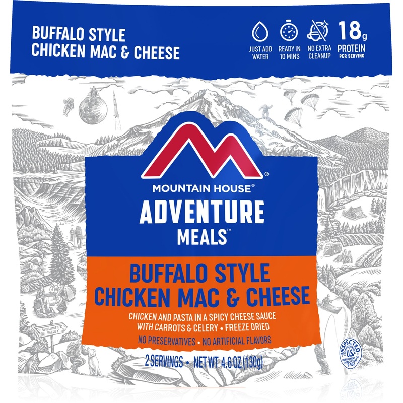 Mountain House Buffalo Style Chicken Mac & Cheese – Pouch