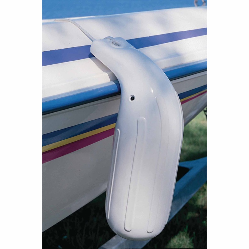 Taylor Made Square Low Freeboard Fender – 5 in. X 14 in. White