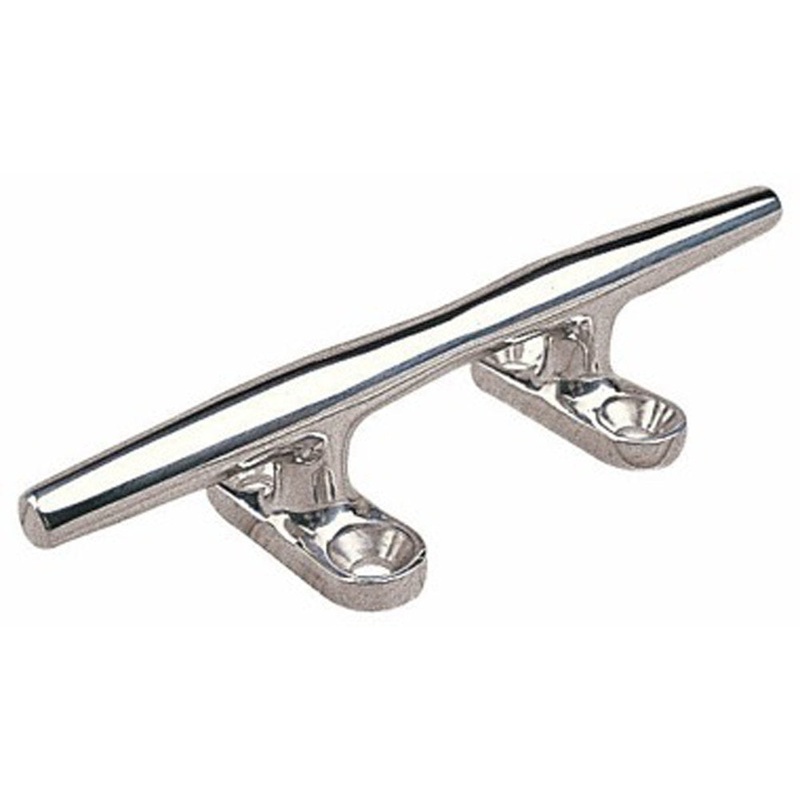 6 Stainless Open Base Cleat #041606-1