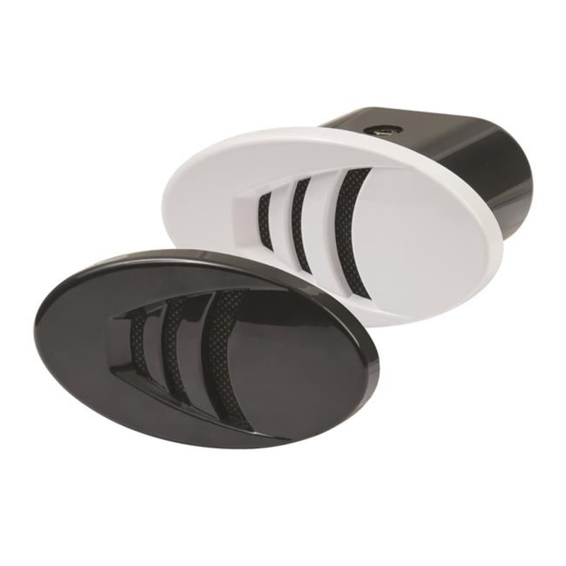 Marinco 10079 – 12V H-Style Drop-in Horn with White/Black Grille