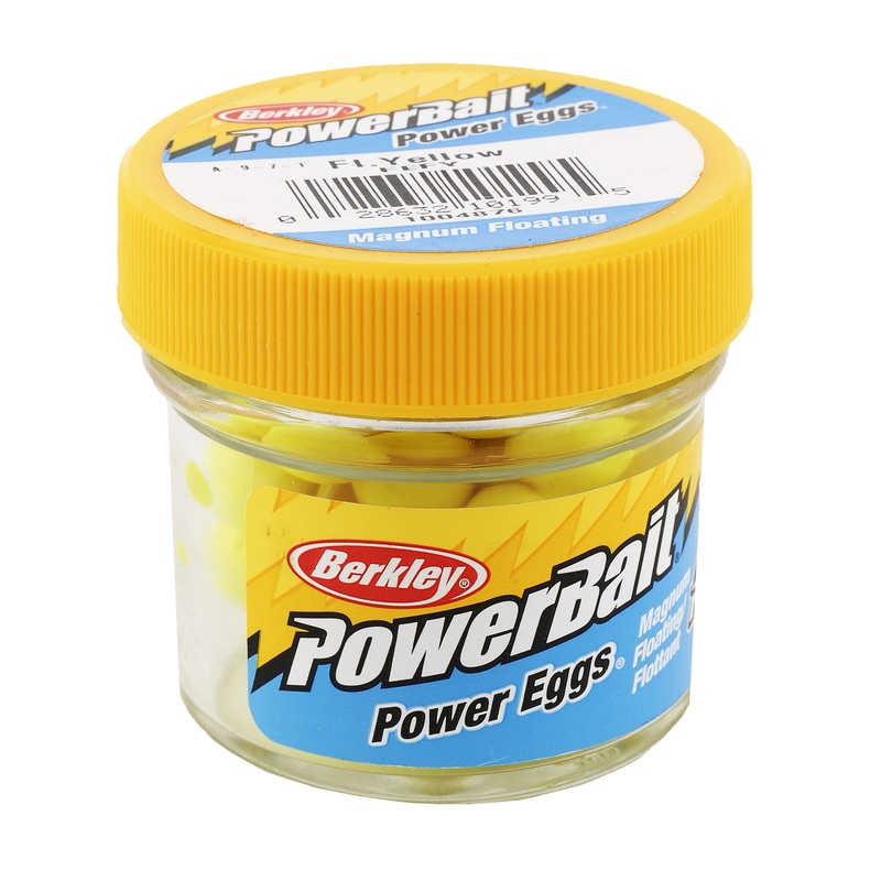 Berkley – FEFY PowerBait Power Eggs Floating Magnum – Fluorescent Yellow