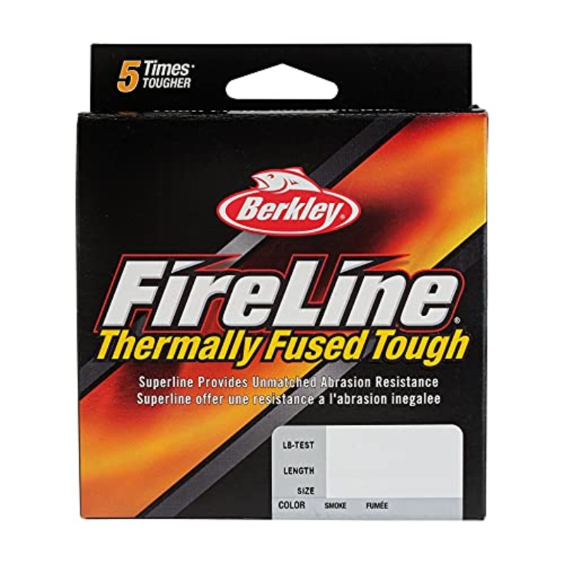 Berkley FireLine Fused Superline – Smoke – 20lb – 125yd