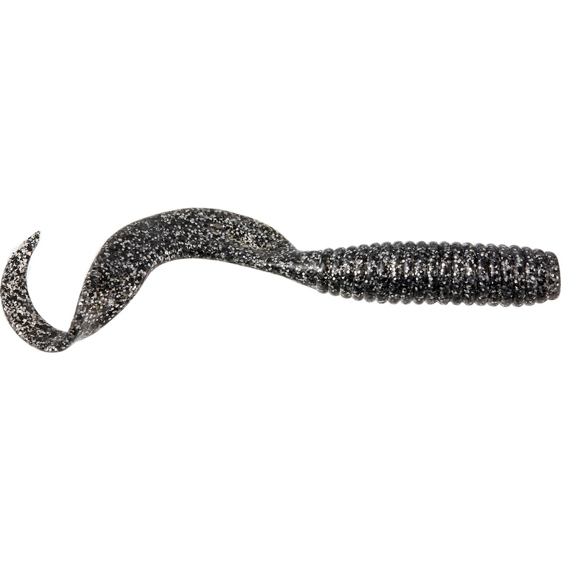 Berkley Gulp! Saltwater Grub – 6 in. – Black Bling