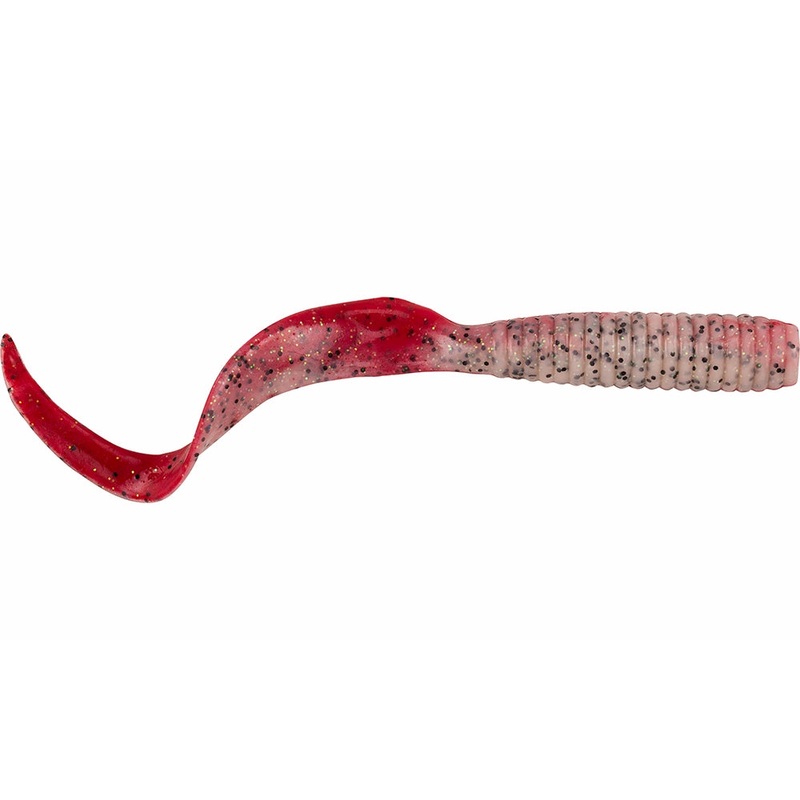 Berkley Gulp! Saltwater Grub – 6 in. – Red Belly Shrimp
