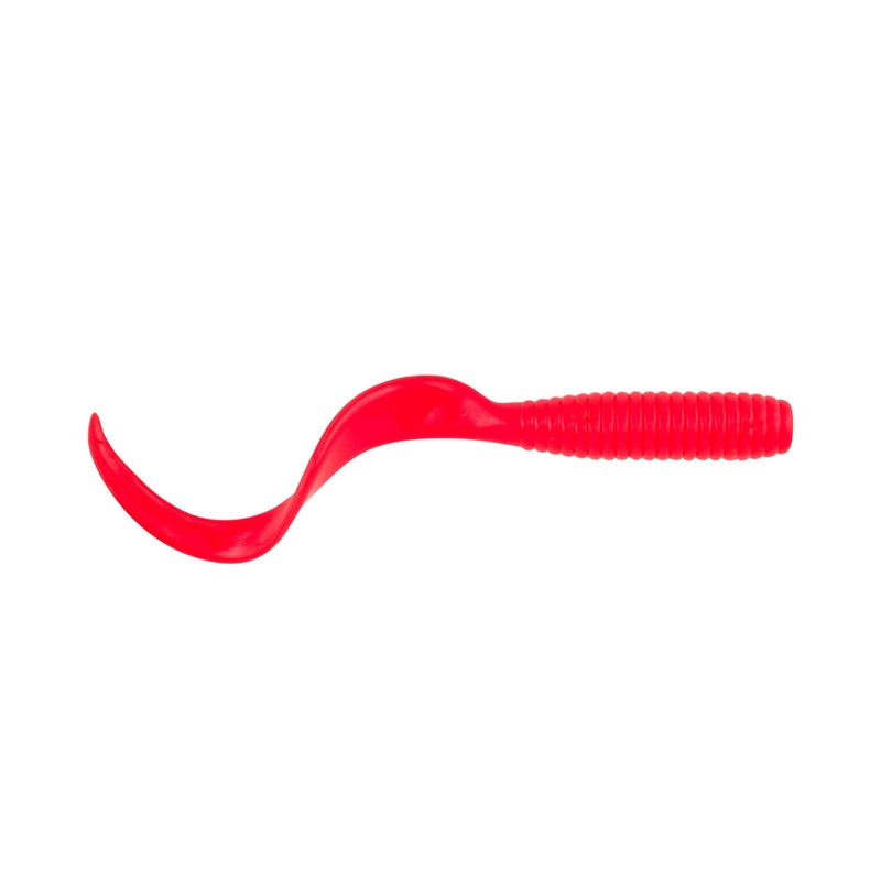 Berkley Gulp! Saltwater Grub – 8 in. – Salmon Red