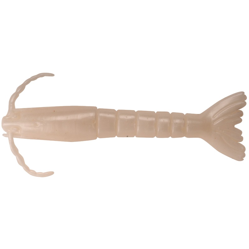 Berkley Gulp! Saltwater Shrimp – 3in – Pearl White – GSSHR3-PW