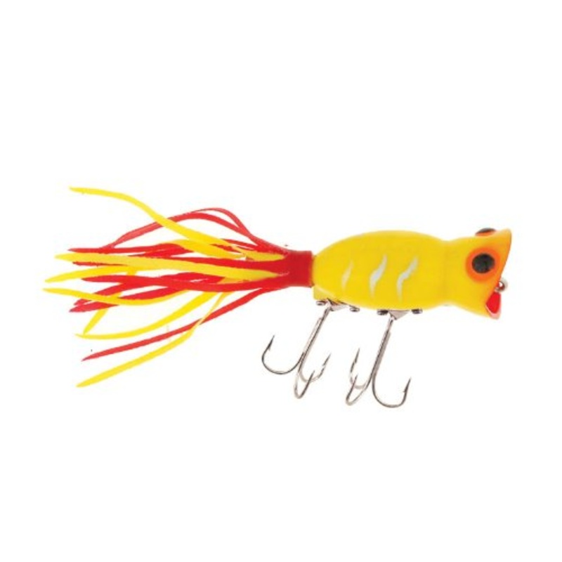 Arbogast G760 Hula Popper Lure G760-03 Yellow – G760 G760-03 Yellow