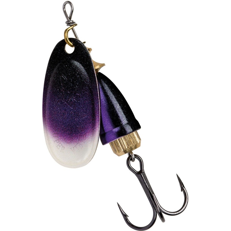Blue Fox Classic Vibrax Spinner | Northern Lights – Purple; 3